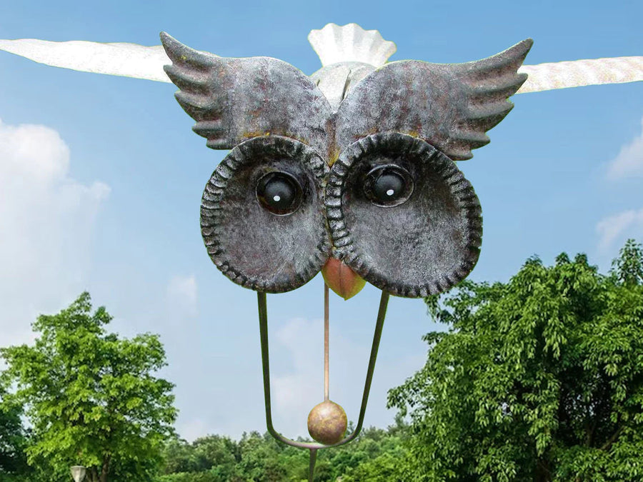 Garden Wind Spinner Metal Outdoor Ornament