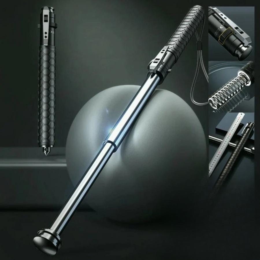 Automatic Self-Defence Walking Stick for Hiking