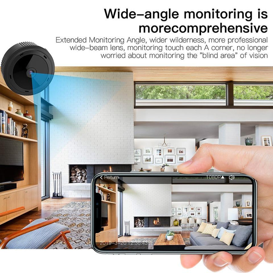 Mini WiFi Camera | 1080P Night Vision Security Cam